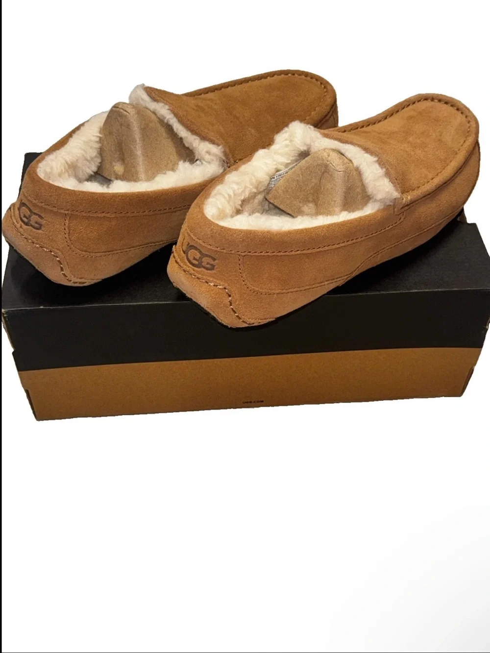 UGG Mens Ascot Slipper | Chestnut | 1101110-CHE | Authentic New - Size 7